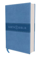 Cargar imagen en el visor de la galería, Biblia para niños NVI - Imitación piel azul