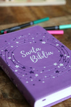 Cargar imagen en el visor de la galería, Biblia para Niños NVI - Imitación piel lavanda