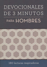 Cargar imagen en el visor de la galería, Devocionales De 3 Minutos Para Hombres