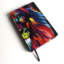 Cargar imagen en el visor de la galería, Biblia RVR 1960 letra grande, tamaño manual, tapa dura León de Juda