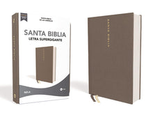 Cargar imagen en el visor de la galería, Biblia NBLA, Letra Supergigante, Tapa Dura, Tela Gris