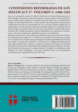 Load image into Gallery viewer, Confesiones Reformadas de los Siglos 16 y 17 - Volumen 3: 1560-1563