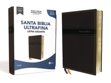 Cargar imagen en el visor de la galería, Biblia NVI, Revisión 2022, Ultrafina, Letra Gigante, Leathersoft, Negro