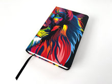 Cargar imagen en el visor de la galería, Biblia RVR 1960 letra grande, tamaño manual, tapa dura León de Juda