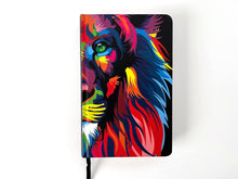 Cargar imagen en el visor de la galería, Biblia RVR 1960 letra grande, tamaño manual, tapa dura León de Juda