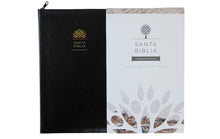 Cargar imagen en el visor de la galería, Biblia RVR60 Letra Grande Tamaño Manual Negro con cierre