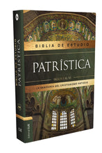Cargar imagen en el visor de la galería, Biblia de Estudio Patrística, Siglo I al VI - Tapa dura