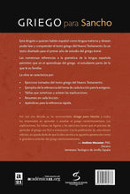 Cargar imagen en el visor de la galería, Griego para Sancho