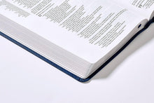 Cargar imagen en el visor de la galería, Biblia NVI, Revisión 2022, Una columna con referencias, Leathersoft, Navy