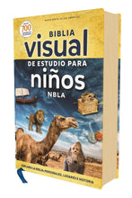 Cargar imagen en el visor de la galería, Biblia Visual De Estudio Para Niños NBLA/ Tapa Dura