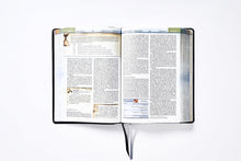 Cargar imagen en el visor de la galería, Biblia Cronológica de Estudio, NBLA, Interior a Cuatro Colores, Cuero suave