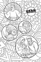 Cargar imagen en el visor de la galería, Biblia Interactiva NTV La Gran Historia – Blanco en tela para colorear