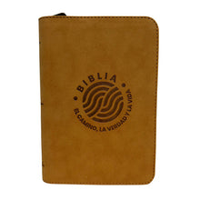 Cargar imagen en el visor de la galería, Biblia RVR 60 El Camino, la Verdad y la Vida Color Café