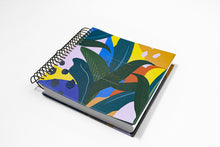 Cargar imagen en el visor de la galería, Biblia para ilustrar RVR60- Floral Símil Piel