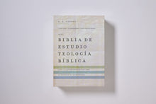 Cargar imagen en el visor de la galería, Biblia de estudio Teología Bíblica NVI - Piel reciclada negra