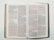 Cargar imagen en el visor de la galería, Biblia de las Américas Piel Italiana Café