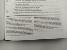 Cargar imagen en el visor de la galería, Biblia de estudio Diario vivir NTV Sentipiel Gris-Verde
