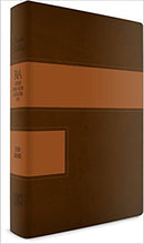 Cargar imagen en el visor de la galería, Bibli RVA Piel Europea dos tonos Letra Grande