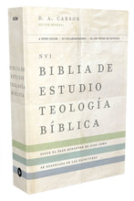 Cargar imagen en el visor de la galería, Biblia de estudio Teología Bíblica NVI - Tapa Dura