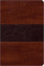 Cargar imagen en el visor de la galería, Biblia del pescador RVR60 Letra grande Caoba Símil piel