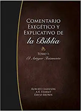 Cargar imagen en el visor de la galería, Comentario exegético y explicativo de la Biblia - Antiguo Testamento Tomo 1