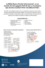 Cargar imagen en el visor de la galería, Biblia NVI - Ultrafina Letra Gigante - Símil piel azul marino