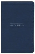 Load image into Gallery viewer, Biblia del Ministro NVI Letra grande - Símil piel azul marino