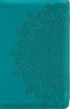 Cargar imagen en el visor de la galería, Biblia RVR60 Letra Grande Turquesa con cierre | Biblias para mujeres letra grande | Editorial Vida