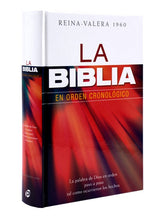 Load image into Gallery viewer, La Biblia en orden cronológico RV60 (Tapa Dura)