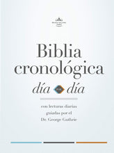 Load image into Gallery viewer, Biblia cronológica RVR60 día por día tapa dura | Biblias en Colombia | B&H Español