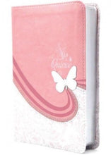 Cargar imagen en el visor de la galería, Biblia Mis Quince Rosa y Blanco RVR60