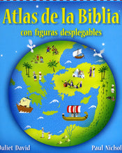 Cargar imagen en el visor de la galería, Atlas de la Biblia con figuras plegables | Juliet David | Libros Desafío