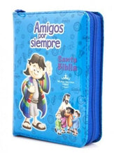 Cargar imagen en el visor de la galería, Biblia Amigos por siempre RVR60 Azul