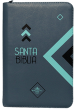 Cargar imagen en el visor de la galería, Biblia RVR60 Color Gris Letra Grande