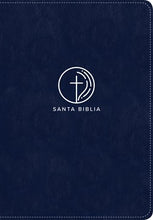 Cargar imagen en el visor de la galería, Santa Biblia NTV, Edición zíper con referencias, letra grande (SentiPiel, Azul, Letra Roja)
