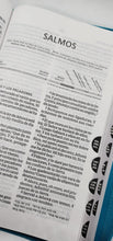 Cargar imagen en el visor de la galería, Biblia RVR60 Letra Grande Turquesa con cierre
