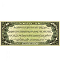 Load image into Gallery viewer, Tratado Billete Millón de Dólares
