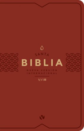 Biblia NVI Ultrafina Vinotinto Letra 8 Puntos