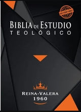 Cargar imagen en el visor de la galería, Biblia de Estudio Teológico RVR60 Piel Genuina con índice

