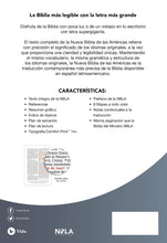 Load image into Gallery viewer, Biblia NBLA, Letra Supergigante, Tapa Dura, Tela Gris
