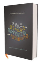 Cargar imagen en el visor de la galería, NBLA, Biblia de Estudio para Jóvenes, Tapa Dura, Azul
