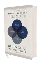 Load image into Gallery viewer, Biblia paralela bilingüe NVI, NIV, NBLA, NASB, Comfort Print, Tapa Dura
