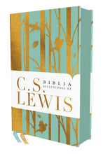 Load image into Gallery viewer, Biblia Reflexiones de C. S. Lewis RVR - Tapa dura turquesa
