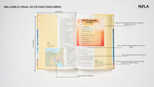 Load image into Gallery viewer, Biblia Visual De Estudio Para Niños NBLA/ Tapa Dura
