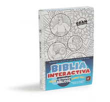 Cargar imagen en el visor de la galería, Biblia Interactiva NTV La Gran Historia – Blanco en tela para colorear
