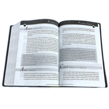 Cargar imagen en el visor de la galería, Biblia RVR60, Letra Grande,Manual, Vinil Negro
