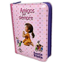 Load image into Gallery viewer, Biblia Amigos Por Siempre RVR60 Rosada
