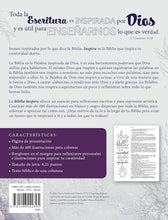 Cargar imagen en el visor de la galería, Biblia Inspira NTV (Tapa dura de SentiPiel, Lavanda, Morada)
