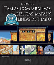 Cargar imagen en el visor de la galería, Libro de tablas comparativas bíblicas, mapas y líneas de tiempo, Edición del décimo aniversario
