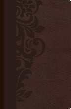Cargar imagen en el visor de la galería, Biblia Reina Valera 1960 de Estudio para Mujeres. Símil piel, Chocolate
